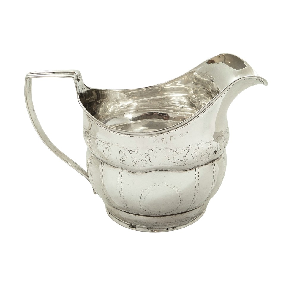 Antique Irish Georgian Sterling Silver Jug - Dublin 1803