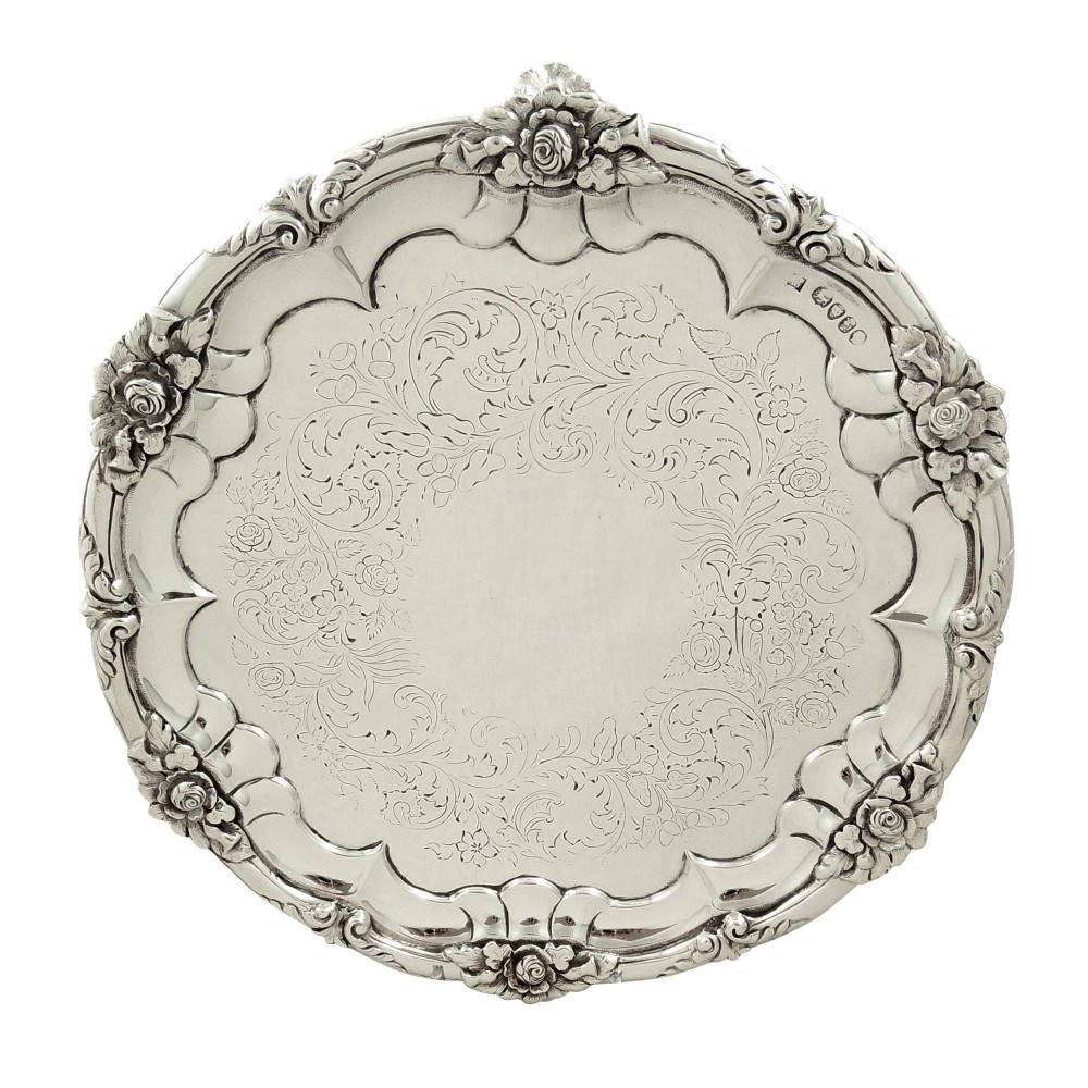 Antique Early Victorian Sterling Silver 10