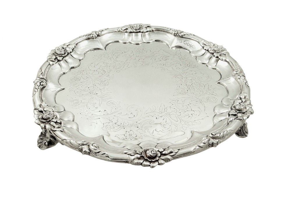 Antique Early Victorian Sterling Silver 10