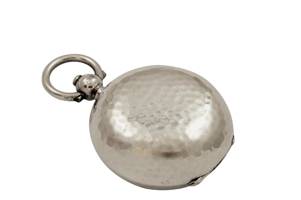 Antique Edwardian Sterling Silver Sovereign Case 1906 View VII