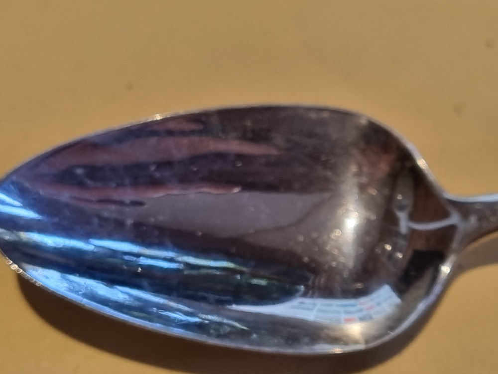 Antique Irish silver spoon 'N' Dublin 1806 17cm View VI