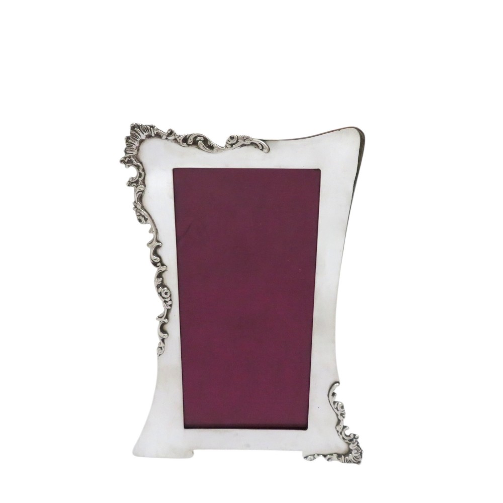 Antique Edwardian Sterling Silver Photo Frame 1906