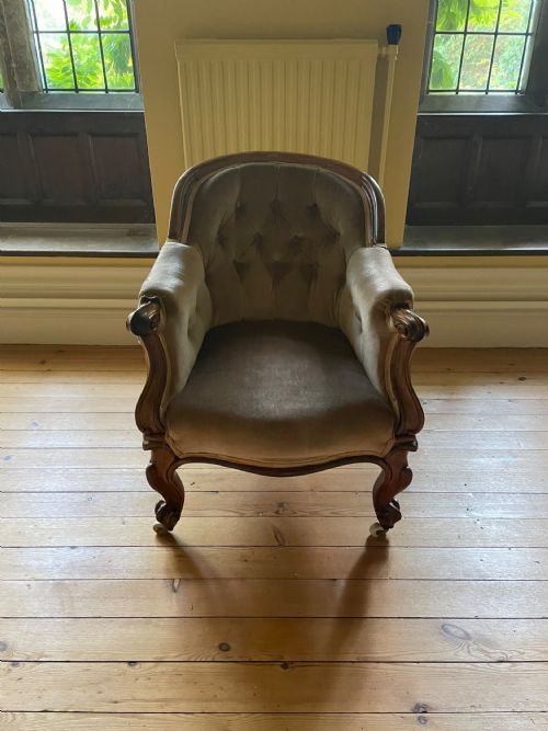 Victorian Rosewood Armchair