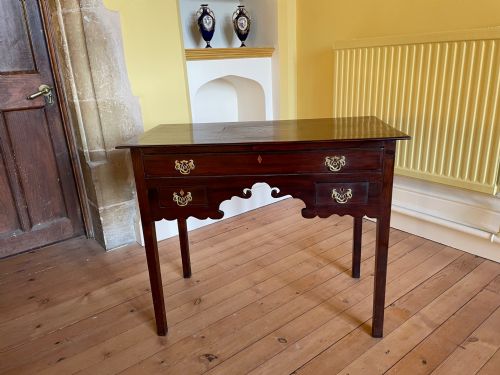 Georgian Mahogany Lowboy