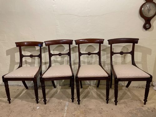 William 1v Mahogany Dining Chairs