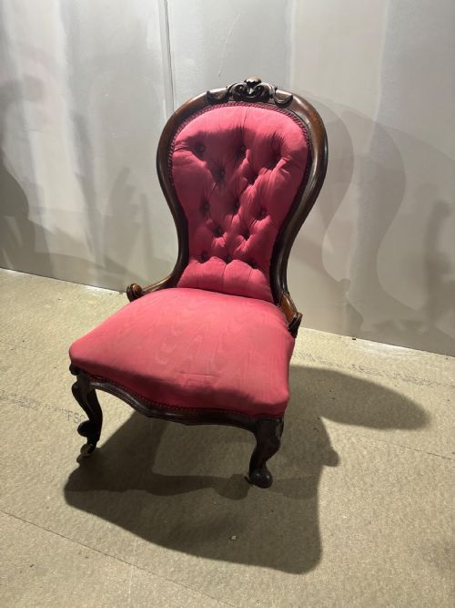 Victorian Walnut  Ladies Chair