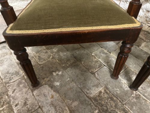 PAIR OF REGENCY MAHOGANY ELBOW CHAIRS - ADDITIONAL PHOTO 6
