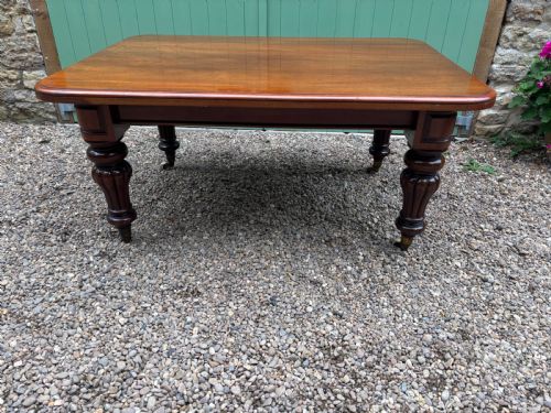 A Victorian Mahogany Dining Table