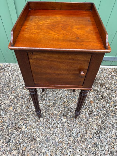 A Victorian Mahogany Pot Cupboard