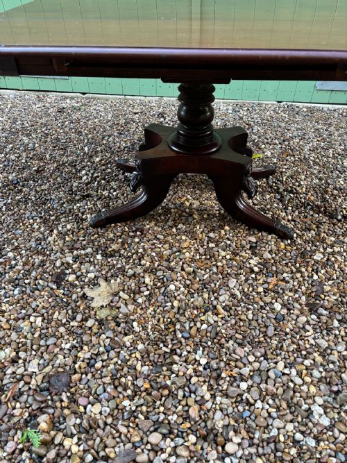 A SUPERB REGENCY MAHOGANY PEMBROKE TABLE - ADDITIONAL PHOTO 4