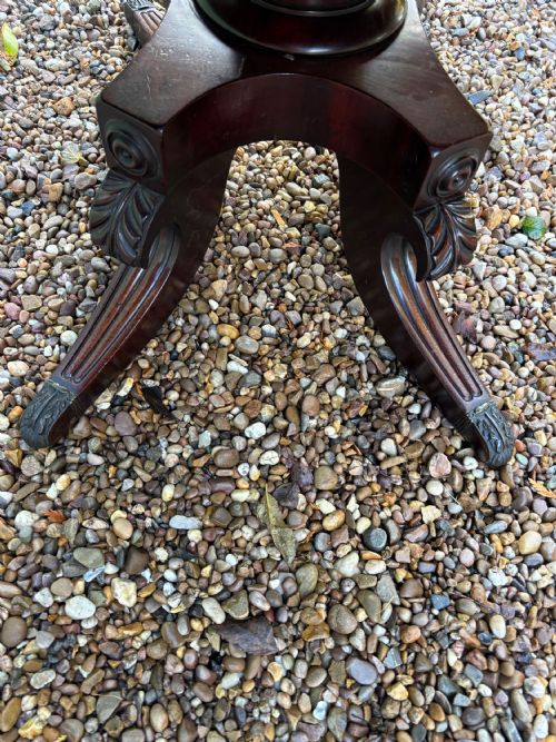 A SUPERB REGENCY MAHOGANY PEMBROKE TABLE - ADDITIONAL PHOTO 6