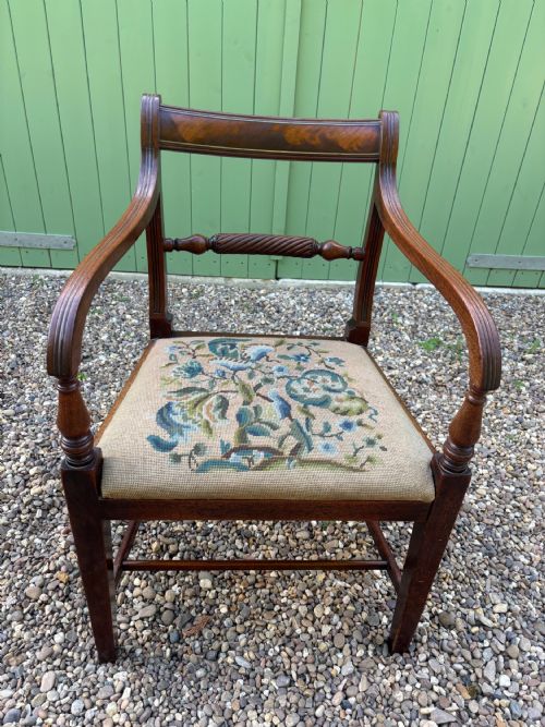 A Regency Mahogany Desk/armchair