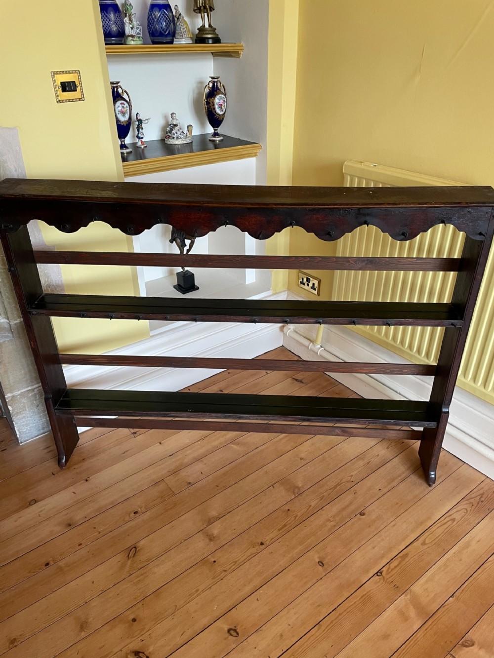 18thc Oak Delph Shelving