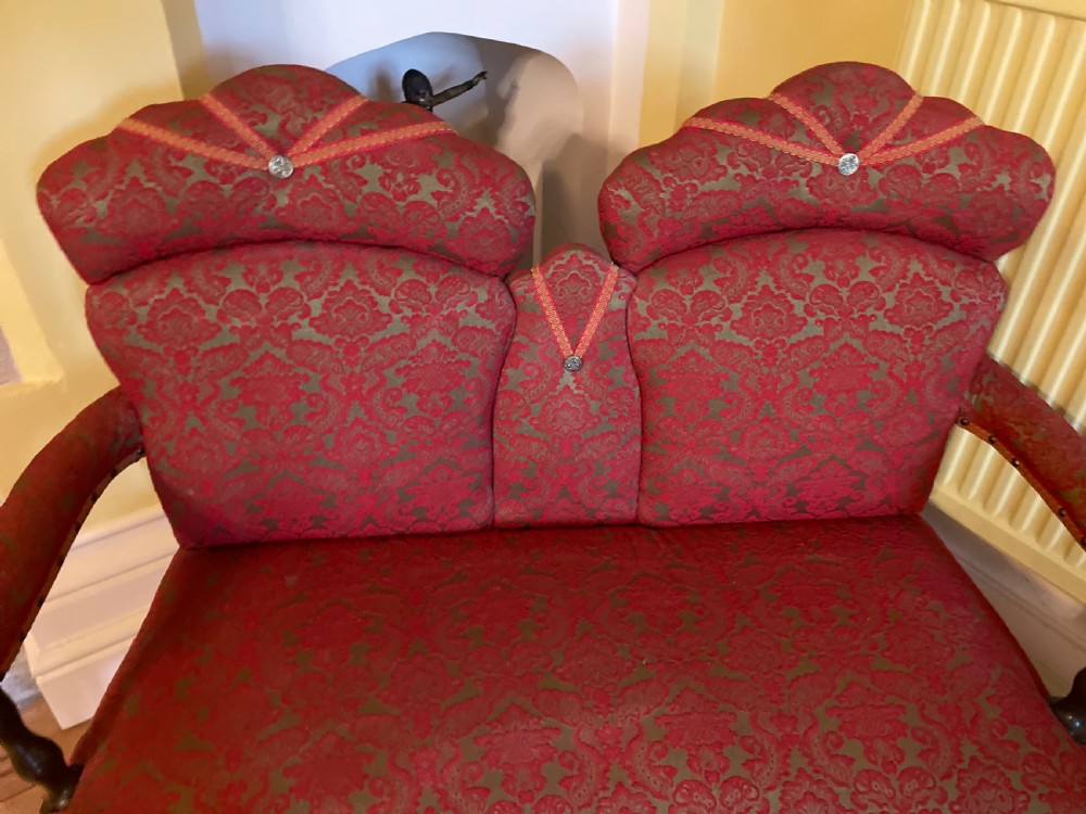 Late Edwardian “Art Deco” style settee  View VI