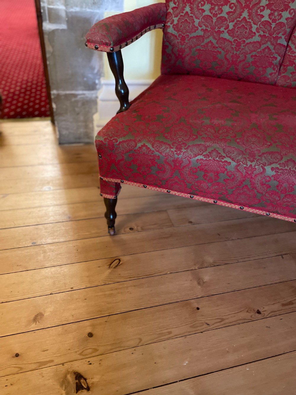 Late Edwardian “Art Deco” style settee  View VII