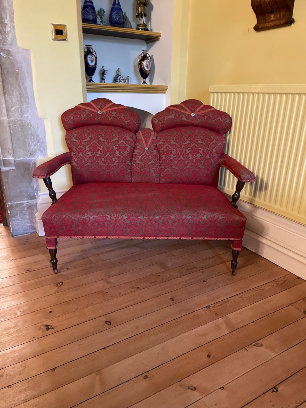 Late Edwardian “Art Deco” style settee 
