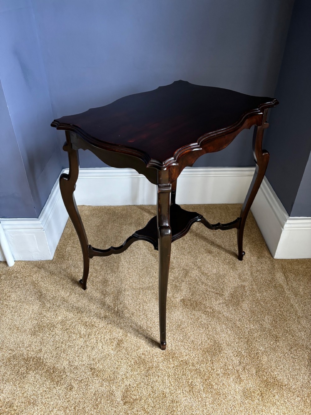 Edwardian mahogany occasional table 