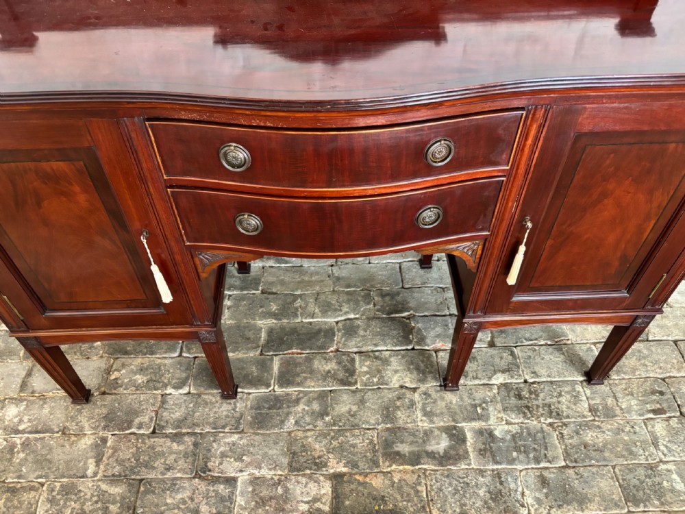 An Edwardian mahogany Sideboard View IV