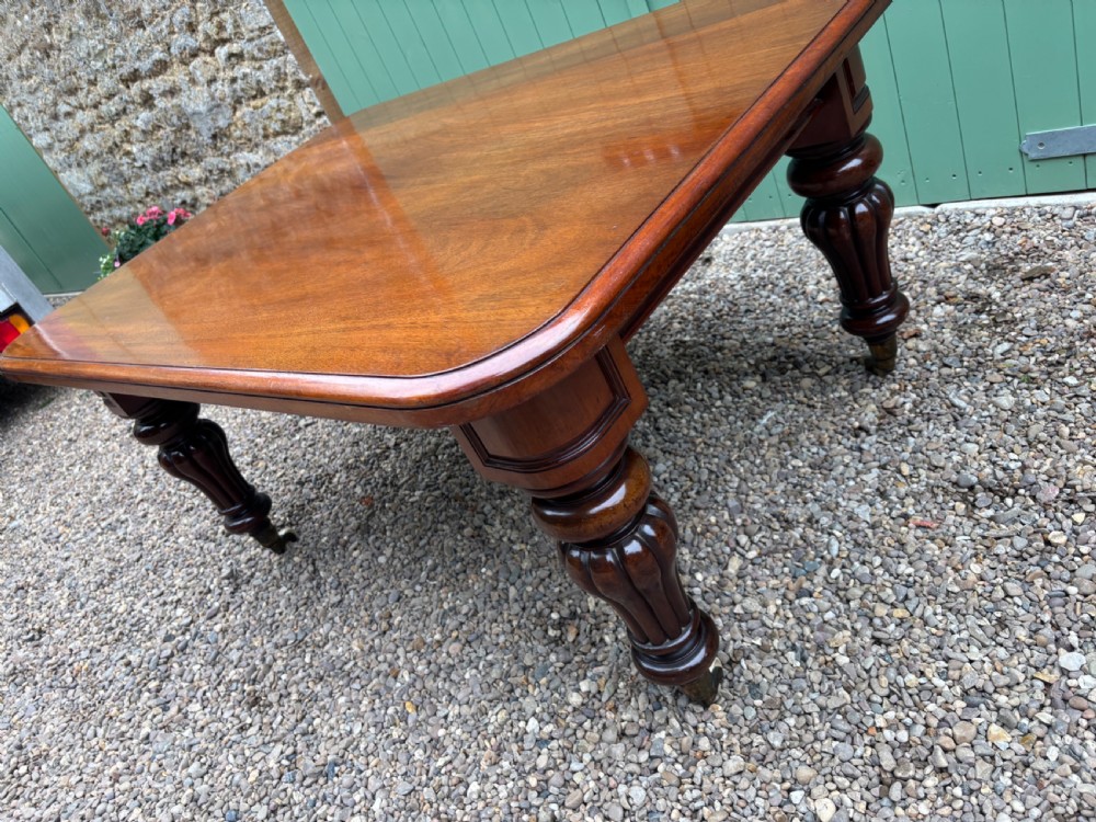 A Victorian Mahogany Dining Table View II