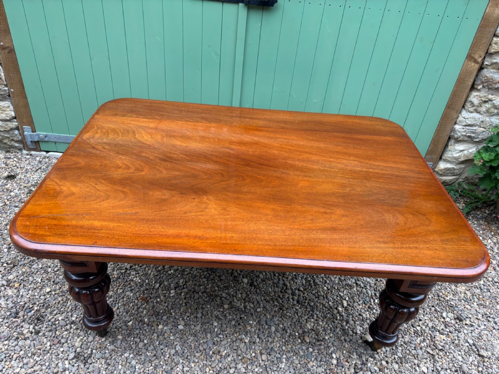 A Victorian Mahogany Dining Table View IV