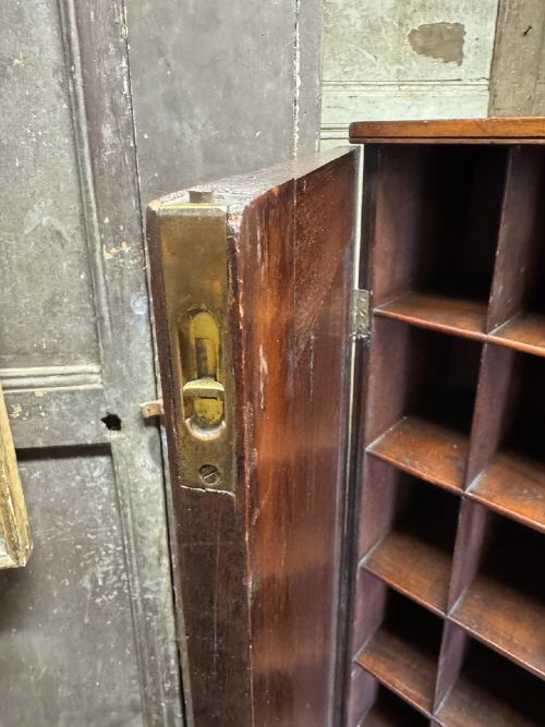A SLENDER REGENCY MAHOGANY ESTATE CABINET BY REPUTE FROM A CAMBRIDGE UNIVERSITY COLLEGE View VII