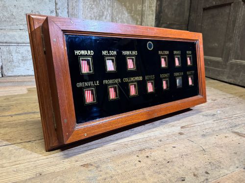 Original 1930s Dolphin Square Indicator Board, London – Espionage & Political History Interest