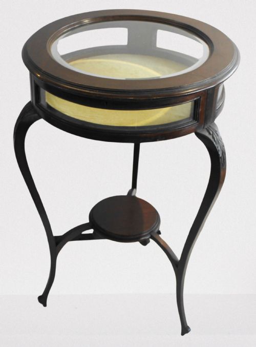 Edwardian Mahogany Circular Display Table