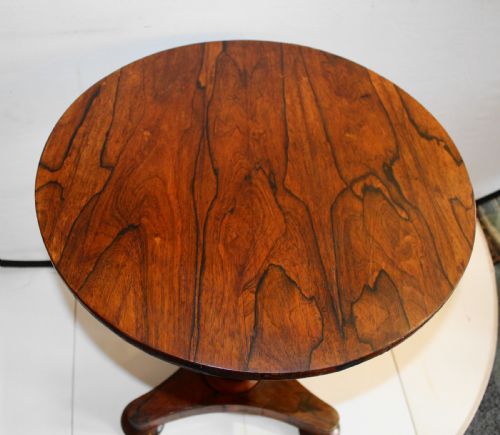 REGENCY ROSEWOOD OCCASIONAL TABLE - ADDITIONAL PHOTO 3