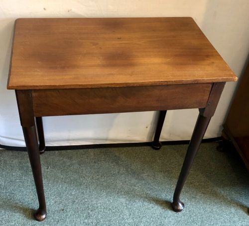 SMALL GEORGIAN MAHOGANY SIDE TABLE - ADDITIONAL PHOTO 7