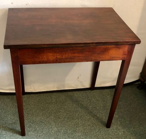 SMALL GEORGE III MAHOGANY SIDE TABLE - ADDITIONAL PHOTO 7
