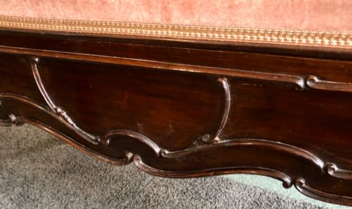 EDWARDIAN ROSEWOOD DUET STOOL - ADDITIONAL PHOTO 6