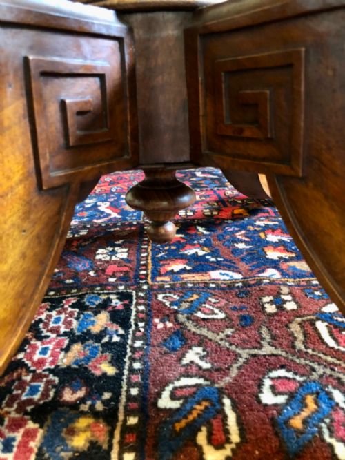 VICTORIAN OVAL BURR WALNUT TABLE - ADDITIONAL PHOTO 11
