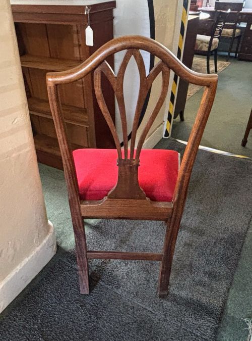 SET OF EIGHT GEORGE III MAHOGANY DINING CHAIRS - ADDITIONAL PHOTO 8