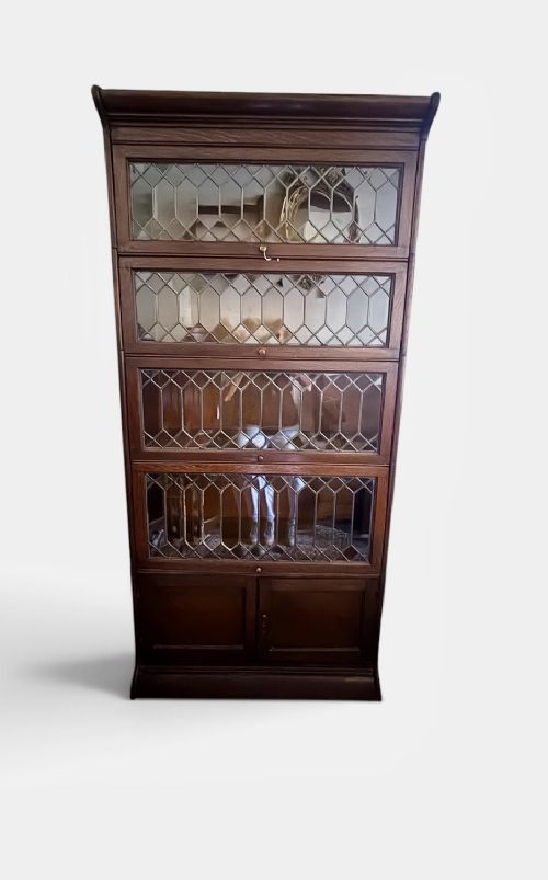Early 20th Century Oak Barrister’s Bookcase