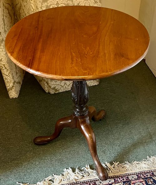 19th Century Mahogany Tripod Table
