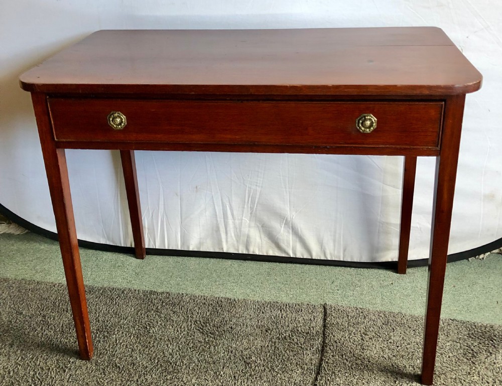 Small 19th century mahogany side table View II