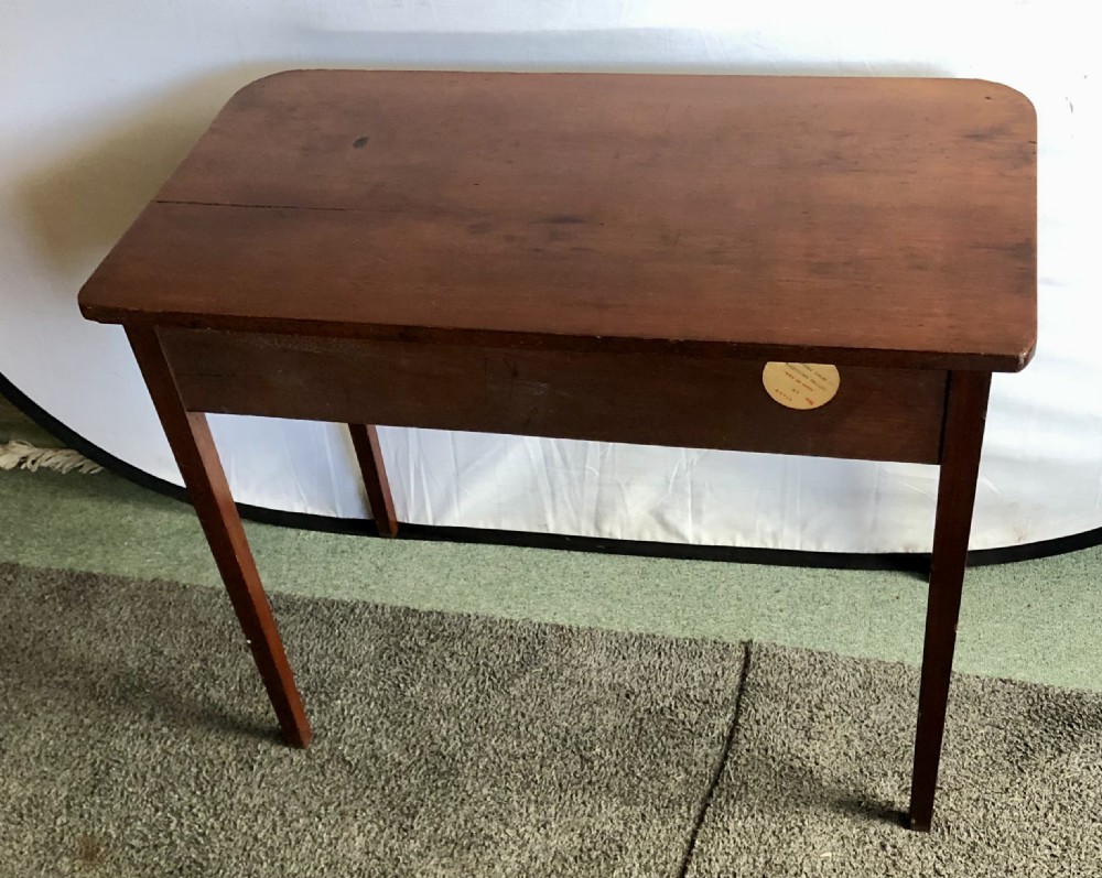 Small 19th century mahogany side table View V