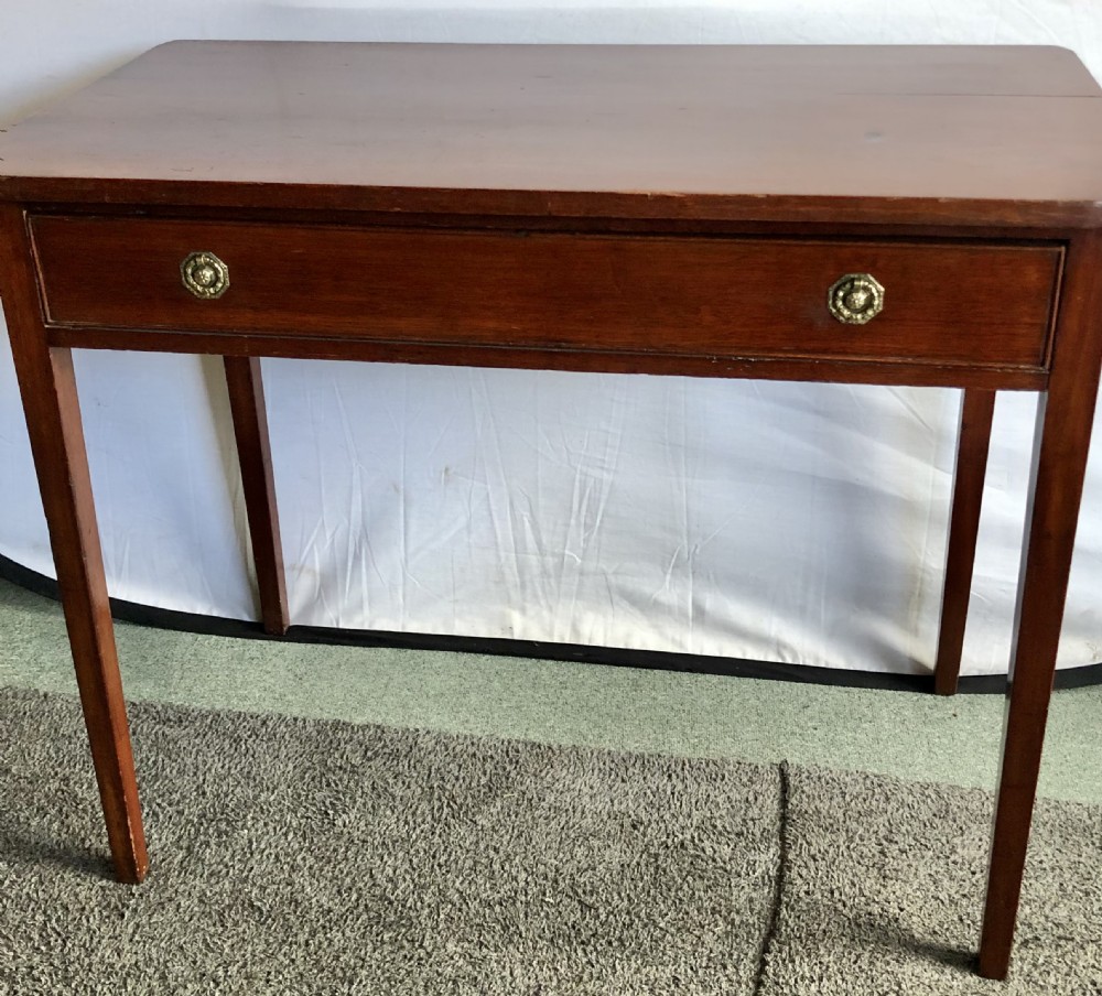 Small 19th century mahogany side table View IX