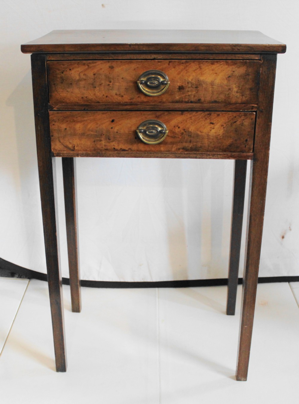 Small early 19th century mahogany side table