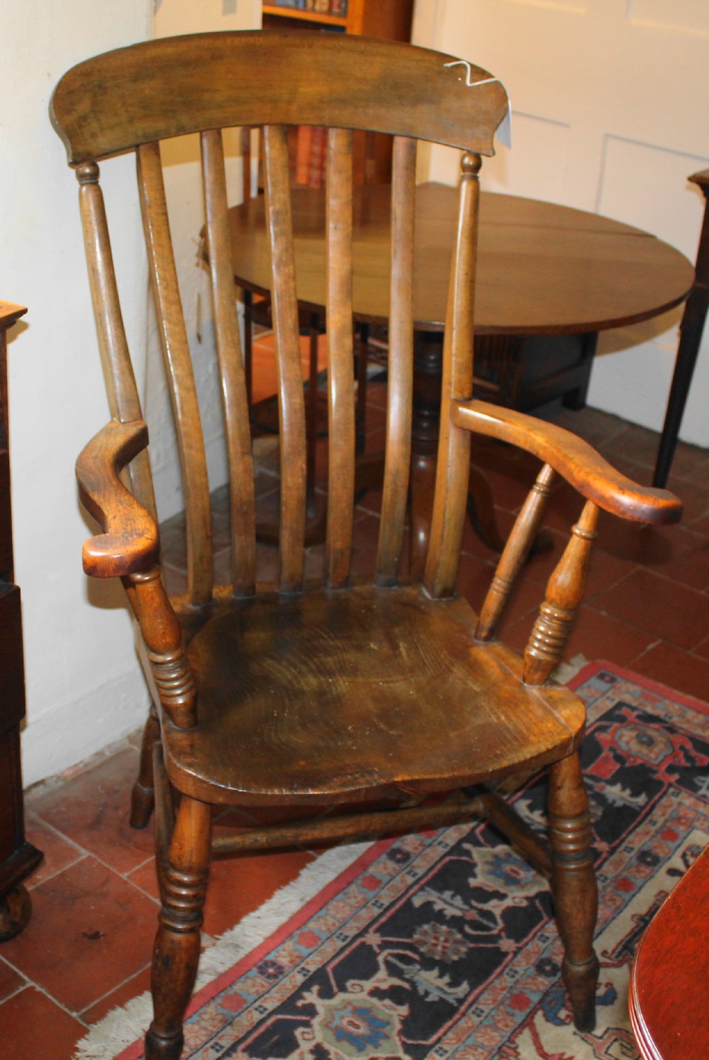 Victorian farmhouse armchair
