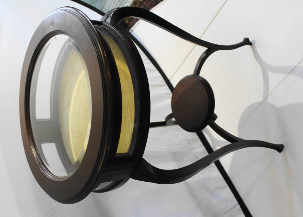 Edwardian mahogany circular display table View III