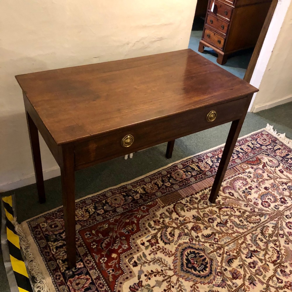 Early 19th century mahogany side table  View II