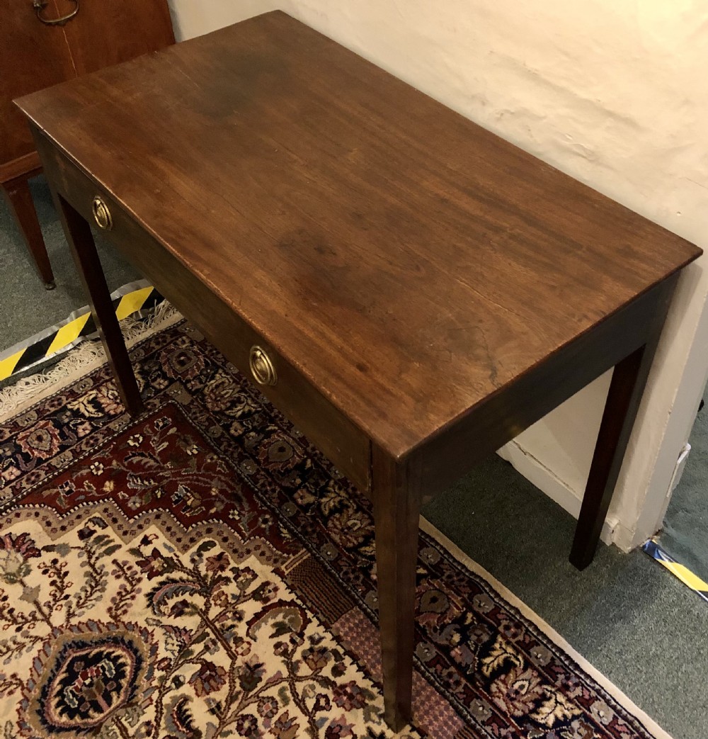 Early 19th century mahogany side table  View III