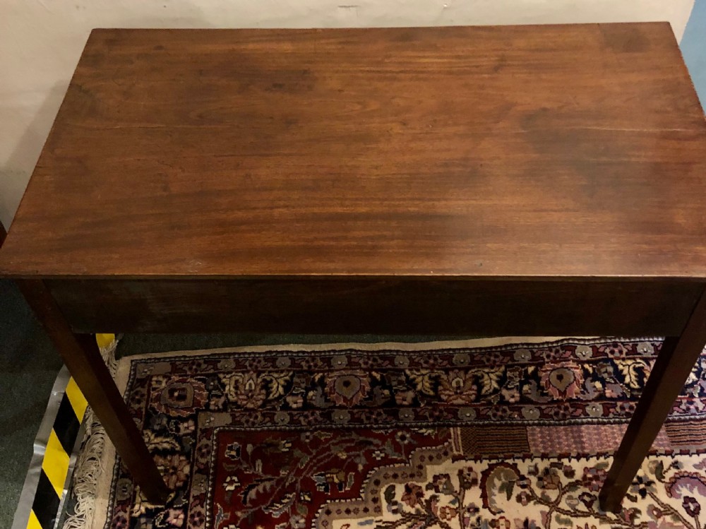 Early 19th century mahogany side table  View IX