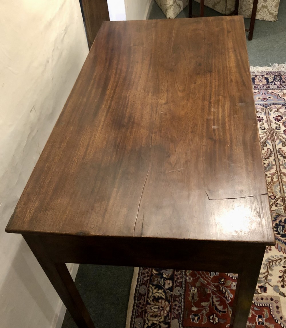 Early 19th century mahogany side table  View X