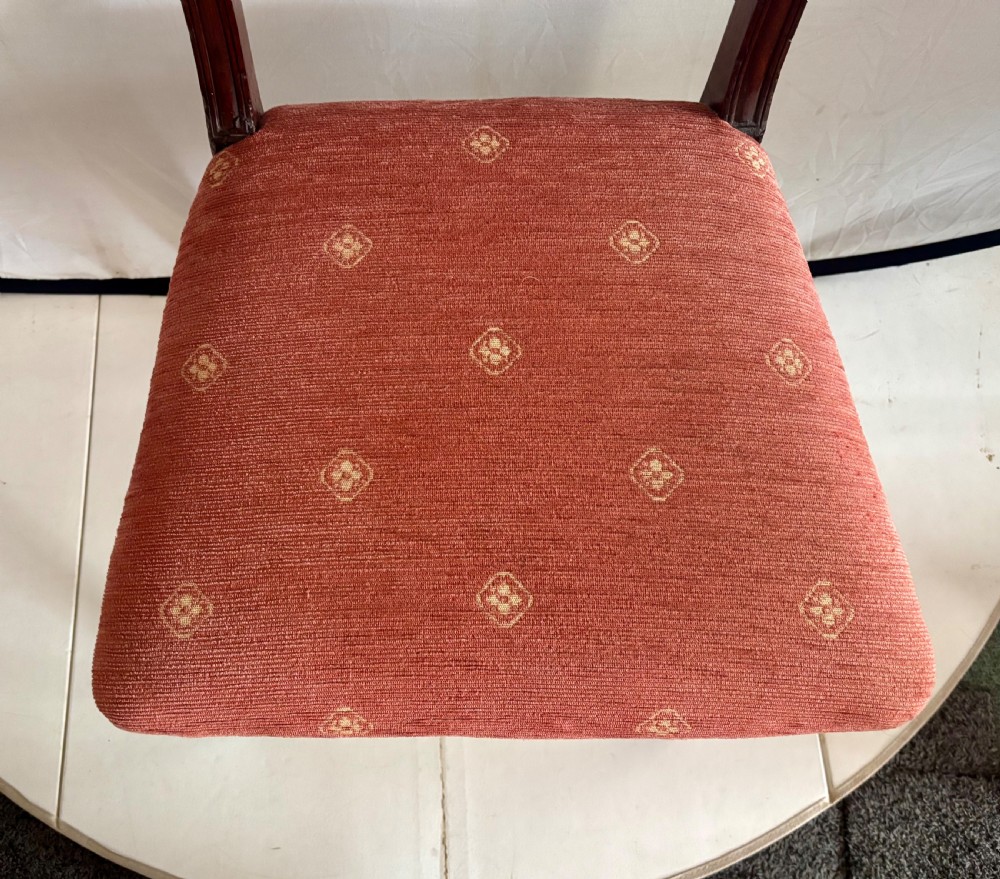 Set of eight Regency rope-twist mahogany dining chairs View XII