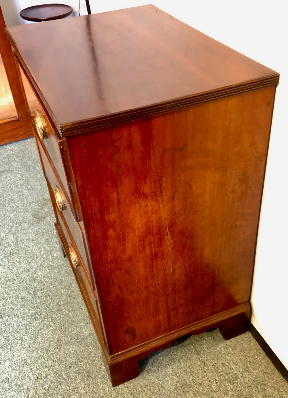 Small 19th century mahogany chest of drawers View II