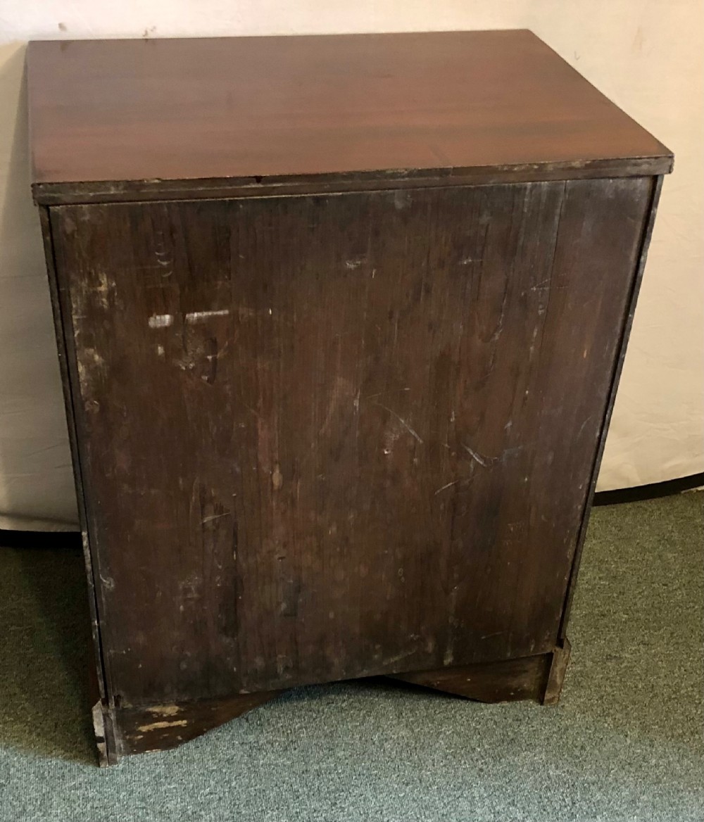 Small 19th century mahogany chest of drawers View VIII