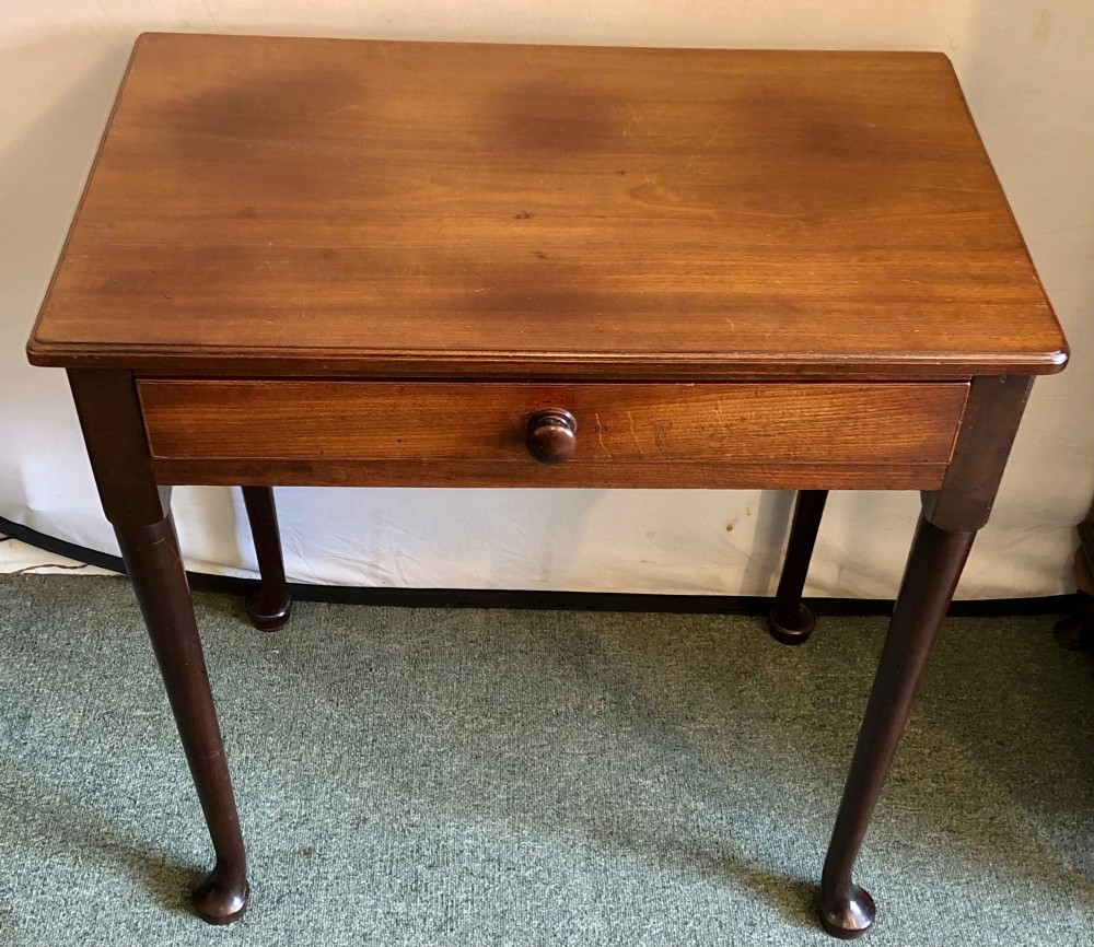 Small Georgian mahogany side table View II