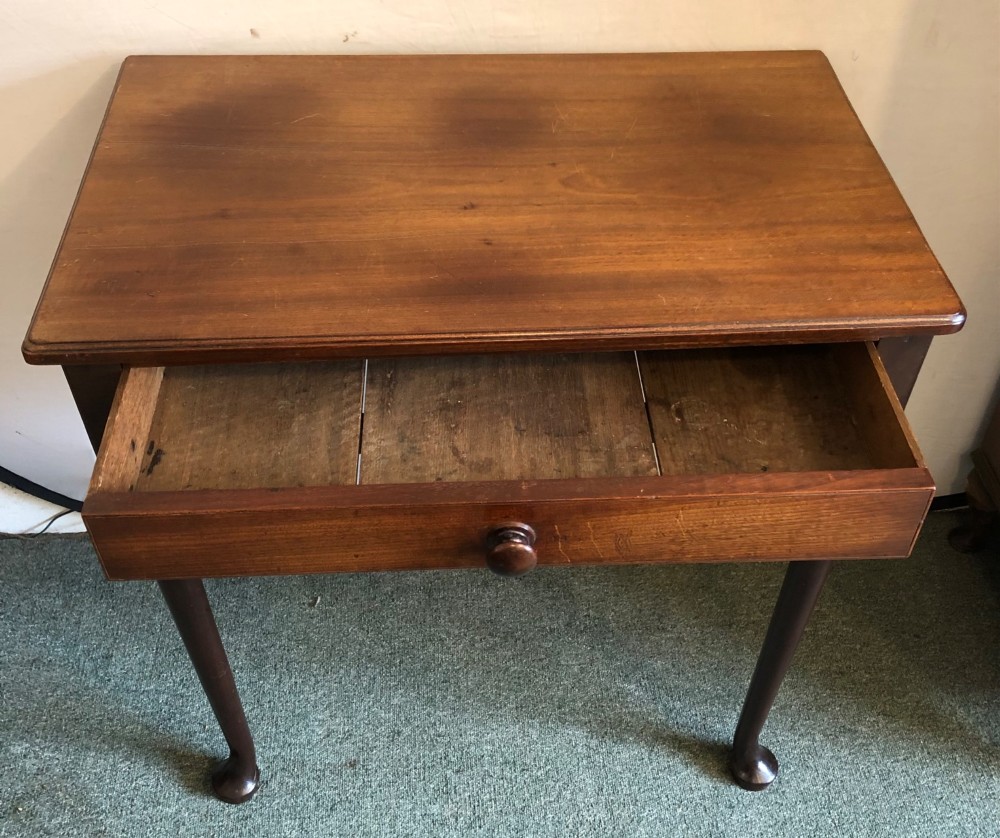 Small Georgian mahogany side table View V